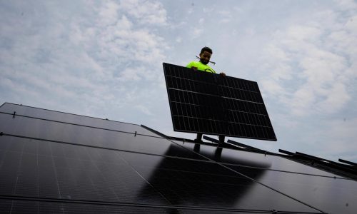 Biden is marking Earth Day by announcing $7 billion in federal solar power grants