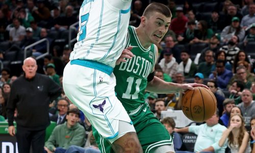 Payton Pritchard’s career night leads Celtics over Hornets in penultimate game of season