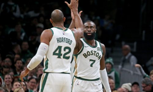 Al Horford believes Jaylen Brown should be on All-Defensive first team: ‘It’s very clear’