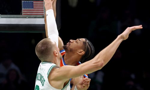 Kristaps Porzingis rounding into shape for Celtics at perfect time