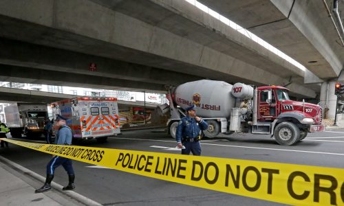 In South Boston, a pedestrian in a wheelchair was reportedly killed by a cement truck: Massachusetts State Police