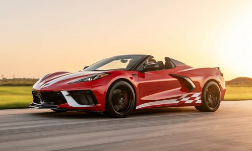 The Hennessey H700. A 708-Horsepower C8 Corvette Convertible Monster