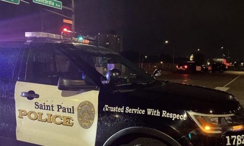 St. Paul driver was going 77 mph when he struck and killed pedestrian, charges say