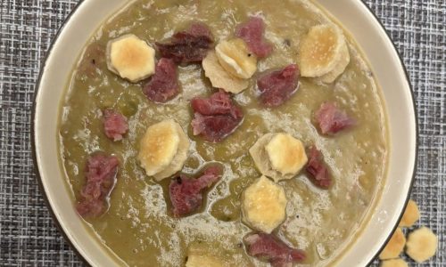 Got leftover Easter ham? Add it to hearty split pea soup