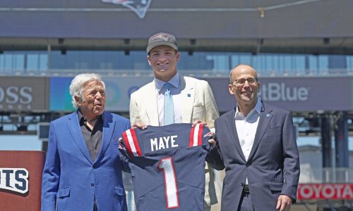 Patriots QB Drake Maye: Starting ‘obviously’ the goal, but focused on teammates