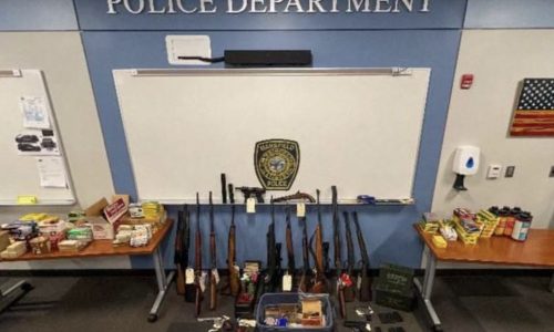 Mansfield man arrested for possessing 23 illegal firearms, 10,000+ rounds of ammunition, explosives