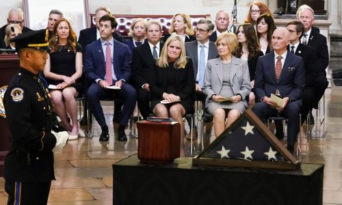 Congress honors deceased Korean War hero with lying in honor ceremony