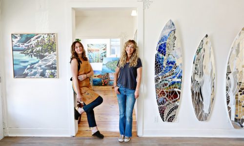 In new shared studio, opening soon in Marine on St. Croix, artists Emily Anderson and Katy Helen aim to connect with nature — and neighbors