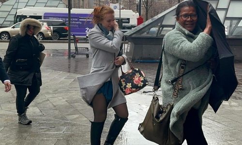 April nor’easter with heavy, wet snow bears down on Northeast, causing more than 680,000 outages