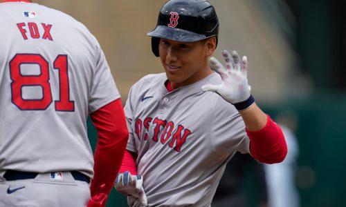 Red Sox DH Masataka Yoshida leaves Sunday’s win with left hand injury