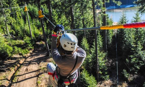 Longest zip line in the US will send riders hurtling a mile down a mountain