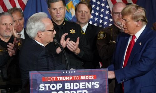 Trump Denounces Biden’s Border Policies as ‘Country-Wrecking’