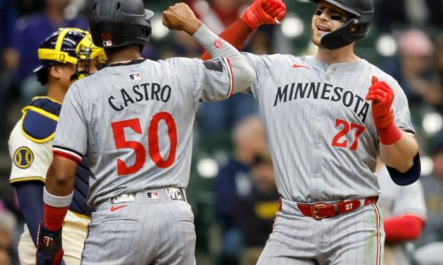 Ryan Jeffers, Twins break through late in win over Brewers