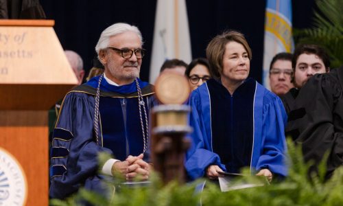 Cheers and jeers at UMass Boston