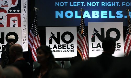 No Labels quits third-party bid against Biden, Trump