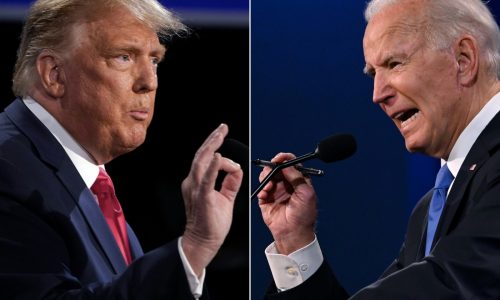 Biden takes slight polling lead over Trump as independents consider Kennedy