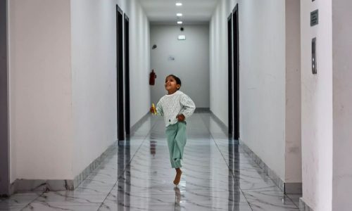 This 5-year-old from Gaza is learning to live with one leg and untold loss