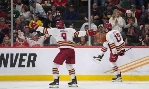 BC blanks Michigan, advances to college hockey national title game