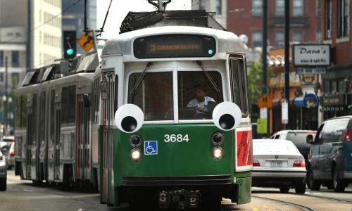 MBTA trains with googly eyes? 👀 ‘If the trains can’t be reliable, at least they can be fun’