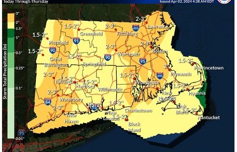 Nor’easter to blast Massachusetts with snow, rain, strong winds, coastal flooding: ‘Power outages are possible’