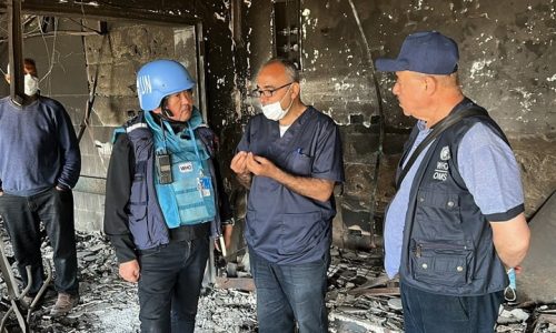 News from the WHO: Six months of war leave Al-Shifa hospital in ruins, WHO mission reports https://ift.tt/k79UYxW 

 April 06, 2024 at 05:00AM