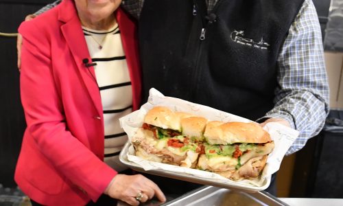 Mary Ann Esposito + Pauli’s = sandwich magic