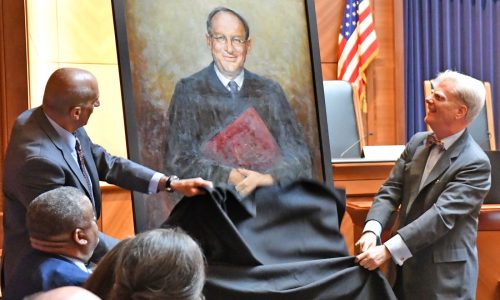 Portrait of late Supreme Judicial Court Chief Justice Ralph Gants unveiled at courthouse