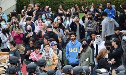 40 Percent of Arrestees in UC Irvine Protest Had No Connection With School