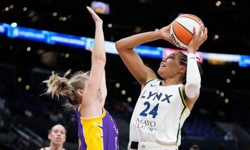 Lynx’s Collier earns WNBA Western Conference Player of the Week