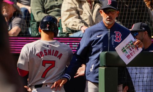 Red Sox DH Masataka Yoshida’s injury a factor in late-April benching