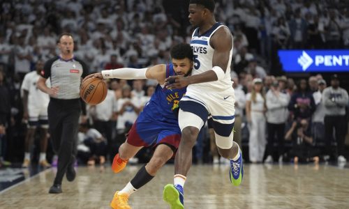 Denver cruises in Game 3 to hand Timberwolves first postseason defeat