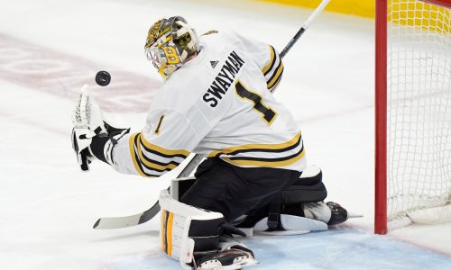 Bruins notebook: Jeremy Swayman on top of his game in the playoffs