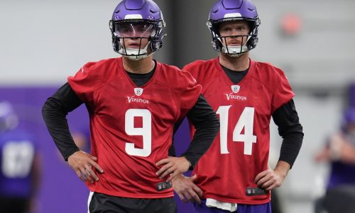 Quarterback Sam Darnold arrives at OTAs in line to be Vikings’ starter