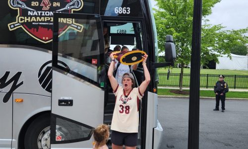 National champion BC women finally get recognition