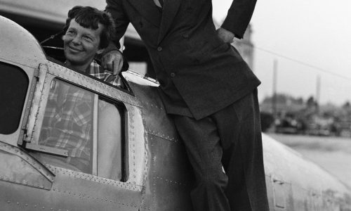 Throwback Thursday: Amelia Earhart ready for takeoff