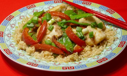 Make it tonight:  Ginger Soy Stir-Fried Fish