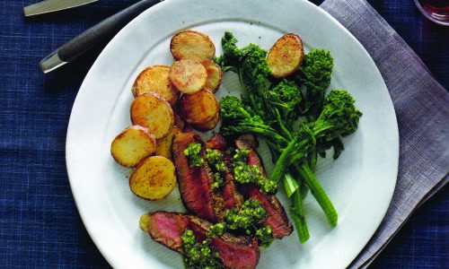 Try this twist on French bistro classic Steak Frites