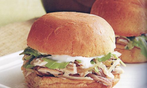 Rosemary Pork Sliders add a twist to classic mini burger