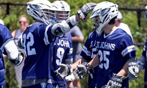 Boys lacrosse: St. John’s Prep rallies past Hingham