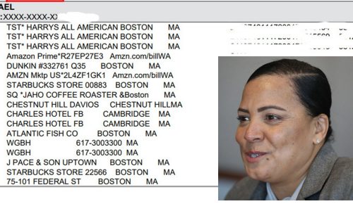 Does Rachael Rollins still use a taxpayer-paid credit card? Massachusetts agencies won’t say