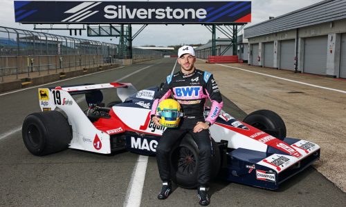 Senna’s Spirit Returns! Gasly Takes Toleman for a Silverstone Spin