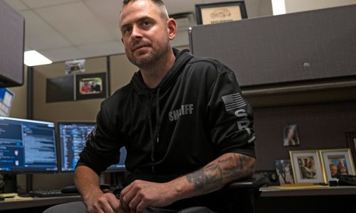 When suspect shot rifle rounds at Ramsey County sheriff’s deputy, he ducked, swerved and survived