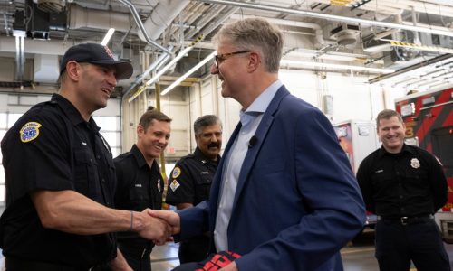 ‘You saved my life,’ German 3M manager tells St. Paul firefighters who treated him last visit