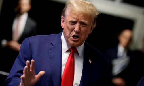 Donald Trump calls Joe Biden weak on antisemitism, ignoring his own rhetoric