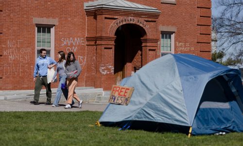 Tufts encampment supporters say they’ll boycott commencement if officials turn to police