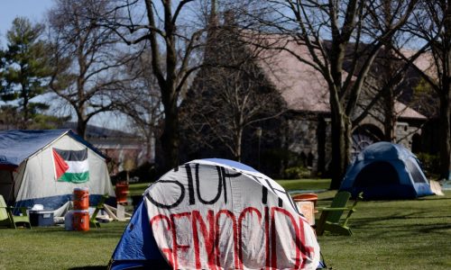 Tufts University leadership threatens barring seniors from commencement as encampment grows