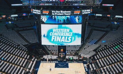 This is how every seat gets a shirt and towel for Timberwolves playoff games