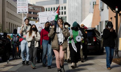 MIT students arrested during anti-Israel rally in support of suspended classmates