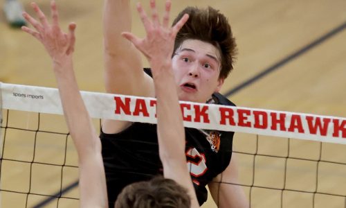 Newton North turns boys volleyball tables on Natick in 3-0 win