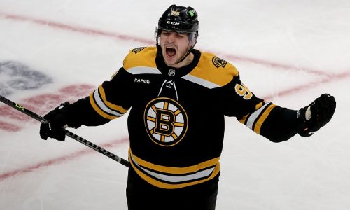 Bruins deal Jakub Lauko, move up in fourth round